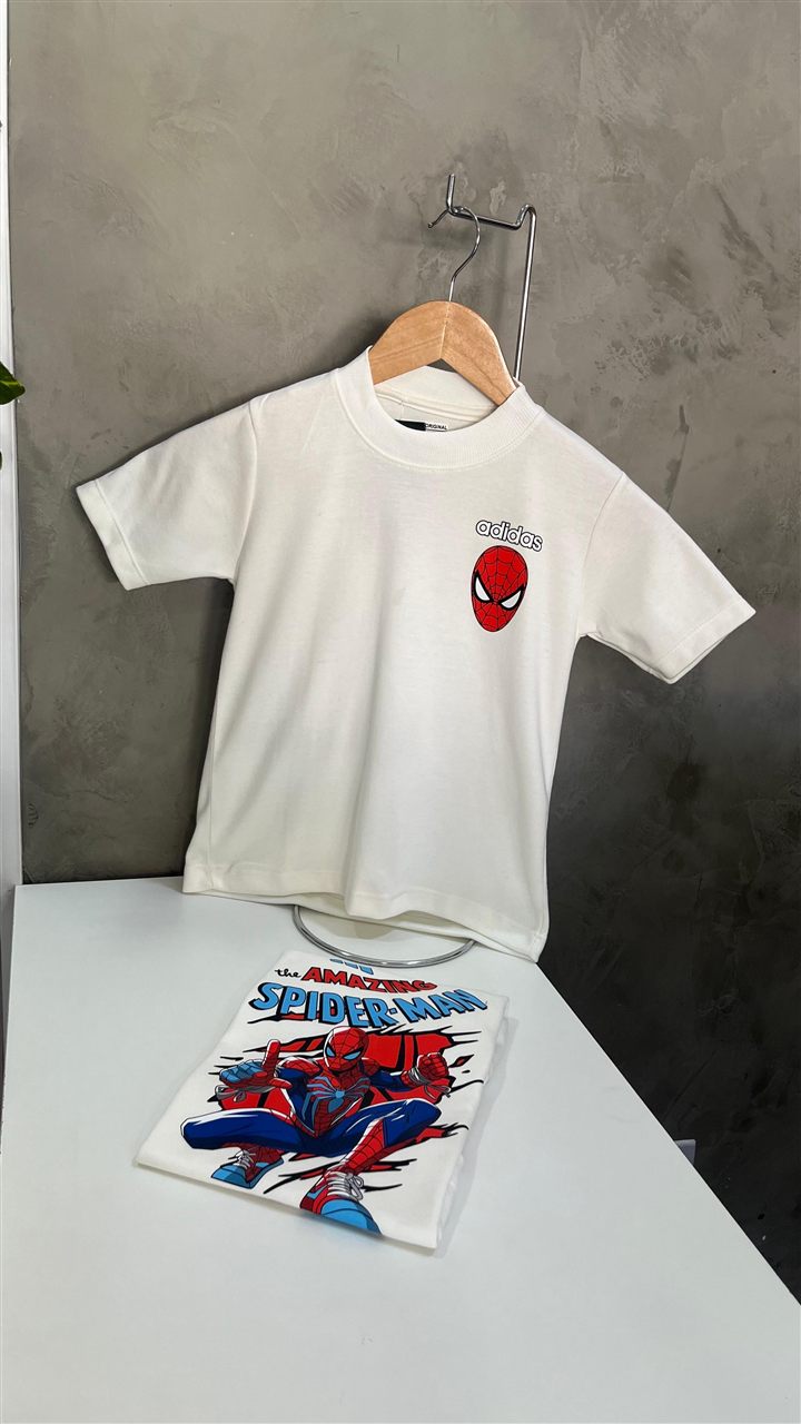 Foto da Donna Kê: Camiseta infantil branca com estampa de personagem